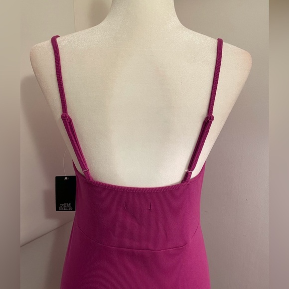 Wild Fable Mini Knit Skater Dress in Plum Purple - Picture 8 of 11